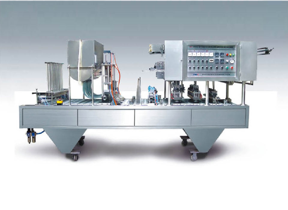 BG32A-Automatic cup filling and sealing machine(Two Cups)