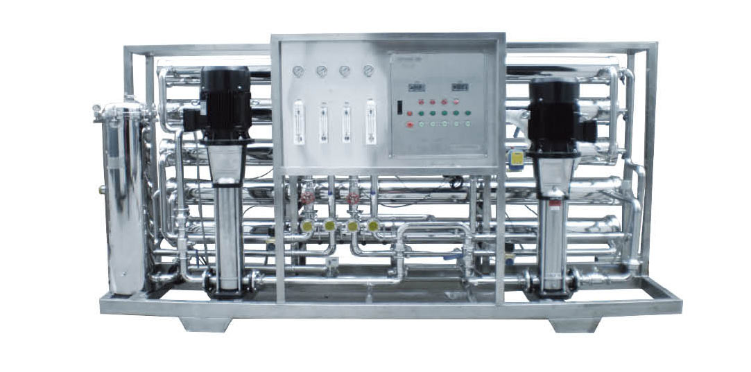 8m3/h二级反渗透水处理设备