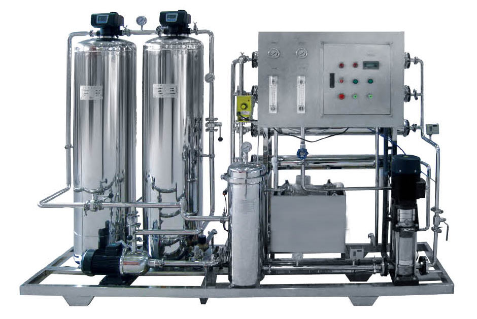Capacity 1m3/h all-in –one Reverse Osiosis pure water machine