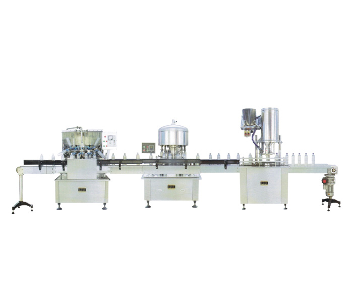 Pure Water Washing Filling Cappling Line