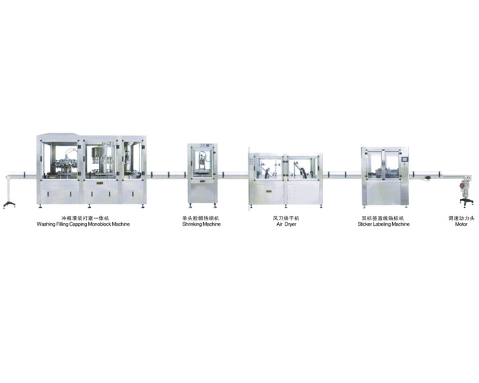 Automatic Wine Filling Line